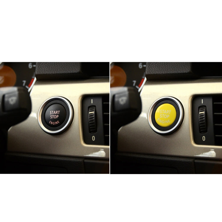 Pulsante di arresto avviamento motore auto per BMW E90, For BMW E90