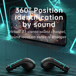 Sanag H2S PRO Auricolare da gioco Bluetooth wireless con riduzione del rumore stereo