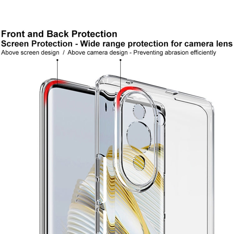 Custodia protettiva per telefono in TPU trasparente antiurto serie IMAK UX-5, For Huawei Nova 10 4G, For Huawei Nova 10 Pro 4G, For OPPO Reno8 5G, For OPPO Reno8 Pro 5G, For OPPO Reno8 Pro+ 5G