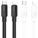 Hoco X84 20 W USB-C / Type-C a 8 pin cavo dati di ricarica PD solido, lunghezza: 1 m