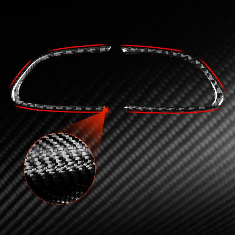 Adesivo decorativo per volante in fibra di carbonio per auto per Infiniti Q50 2014-2020 / Q60 / QX60, Steering Wheel Buttons(Black), Steering Wheel Buttons(Red)
