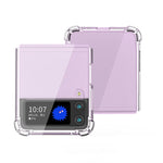 Custodia protettiva trasparente per PC + TPU, For Samsung Galaxy Z Flip4, For Samsung Galaxy Z Fold4