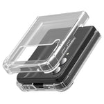 Custodia protettiva trasparente per PC + TPU, For Samsung Galaxy Z Flip4, For Samsung Galaxy Z Fold4