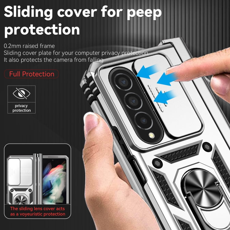 Custodia per telefono con supporto per camshield scorrevole, For Samsung Galaxy Z Fold4