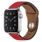 Cinturino per orologio con fibbia in pelle PU per Apple Watch Series, 7 41mm / 6&SE&5&4 40mm / 3&2&1 38mm