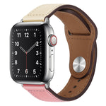 Cinturino per orologio con fibbia in pelle PU per Apple Watch Series, 7 41mm / 6&SE&5&4 40mm / 3&2&1 38mm