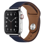 Cinturino per orologio con fibbia in pelle PU per Apple Watch Series, 7 41mm / 6&SE&5&4 40mm / 3&2&1 38mm