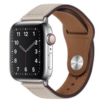 Cinturino per orologio con fibbia in pelle PU per Apple Watch Series, 7 41mm / 6&SE&5&4 40mm / 3&2&1 38mm