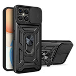 Design della fotocamera scorrevole Custodia per telefono in TPU + PC, For Honor X8, For Honor X9 5G/X9 4G, For OPPO A77/A57