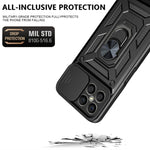 Design della fotocamera scorrevole Custodia per telefono in TPU + PC, For Honor X8, For Honor X9 5G/X9 4G, For OPPO A77/A57