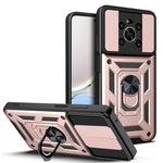 Design della fotocamera scorrevole Custodia per telefono in TPU + PC, For Honor X8, For Honor X9 5G/X9 4G, For OPPO A77/A57