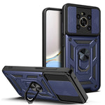 Design della fotocamera scorrevole Custodia per telefono in TPU + PC, For Honor X8, For Honor X9 5G/X9 4G, For OPPO A77/A57