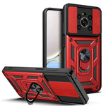 Design della fotocamera scorrevole Custodia per telefono in TPU + PC, For Honor X8, For Honor X9 5G/X9 4G, For OPPO A77/A57