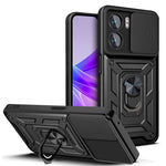 Design della fotocamera scorrevole Custodia per telefono in TPU + PC, For Honor X8, For Honor X9 5G/X9 4G, For OPPO A77/A57
