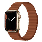 Cinturino in silicone con magnete per Apple Watch Series, 7 45mm / 6&SE&5&4 44mm / 3&2&1 42mm