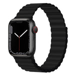Cinturino in silicone con magnete per Apple Watch Series, 7 45mm / 6&SE&5&4 44mm / 3&2&1 42mm