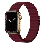 Cinturino in silicone con magnete per Apple Watch Series, 7 45mm / 6&SE&5&4 44mm / 3&2&1 42mm