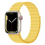 Cinturino in silicone con magnete per Apple Watch Series, 7 45mm / 6&SE&5&4 44mm / 3&2&1 42mm