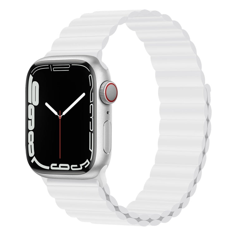 Cinturino in silicone con magnete per Apple Watch Series, 7 41mm / 6&SE&5&4 40mm / 3&2&1 38mm