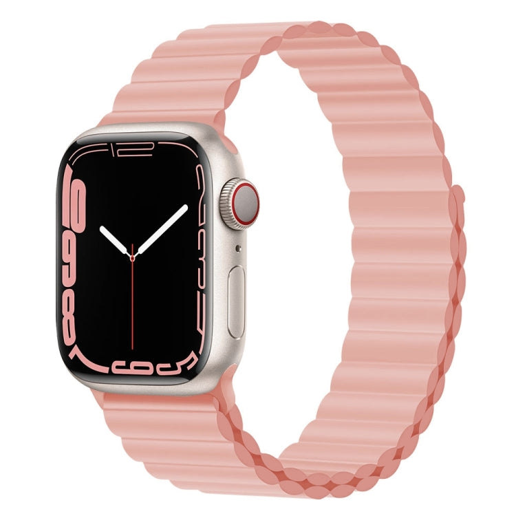 Cinturino in silicone con magnete per Apple Watch Series, 7 41mm / 6&SE&5&4 40mm / 3&2&1 38mm