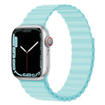 Cinturino in silicone con magnete per Apple Watch Series, 7 41mm / 6&SE&5&4 40mm / 3&2&1 38mm