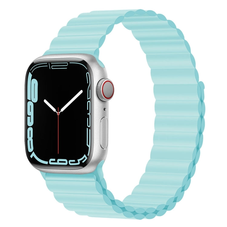 Cinturino in silicone con magnete per Apple Watch Series, 7 41mm / 6&SE&5&4 40mm / 3&2&1 38mm