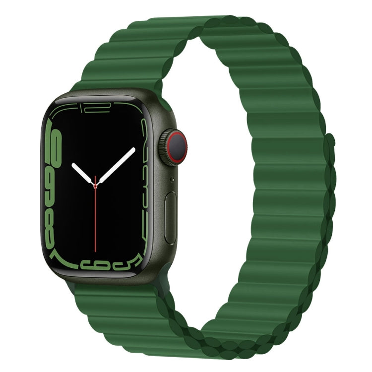 Cinturino in silicone con magnete per Apple Watch Series, 7 41mm / 6&SE&5&4 40mm / 3&2&1 38mm
