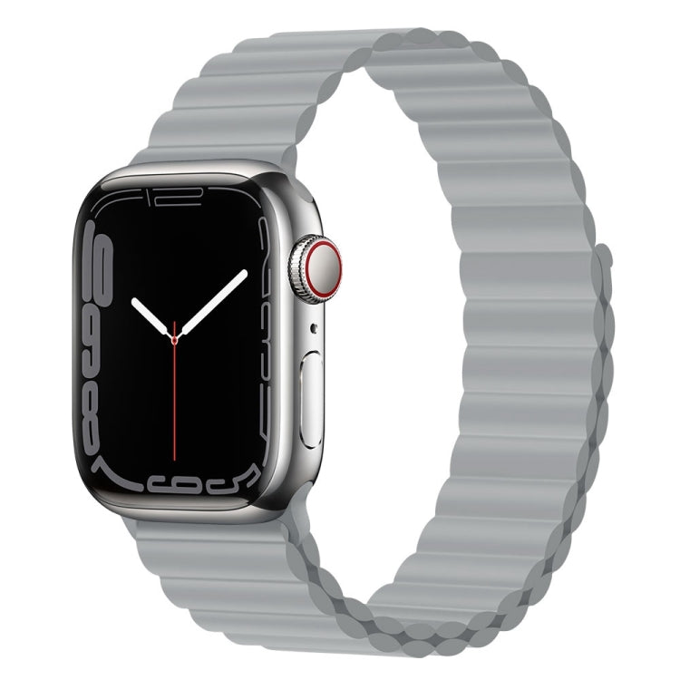 Cinturino in silicone con magnete per Apple Watch Series, 7 41mm / 6&SE&5&4 40mm / 3&2&1 38mm