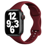 Cinturino per orologio con fibbia a farfalla a vita piccola per Apple Watch Series, 7 45mm / 6&SE&5&4 44mm / 3&2&1 42mm, 7 41mm / 6&SE&5&4 40mm / 3&2&1 38mm