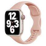 Cinturino per orologio con fibbia a farfalla a vita piccola per Apple Watch Series, 7 45mm / 6&SE&5&4 44mm / 3&2&1 42mm, 7 41mm / 6&SE&5&4 40mm / 3&2&1 38mm