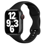 Cinturino per orologio con fibbia a farfalla a vita piccola per Apple Watch Series, 7 45mm / 6&SE&5&4 44mm / 3&2&1 42mm, 7 41mm / 6&SE&5&4 40mm / 3&2&1 38mm