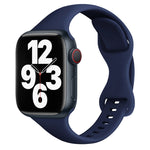 Cinturino per orologio con fibbia a farfalla a vita piccola per Apple Watch Series, 7 45mm / 6&SE&5&4 44mm / 3&2&1 42mm, 7 41mm / 6&SE&5&4 40mm / 3&2&1 38mm