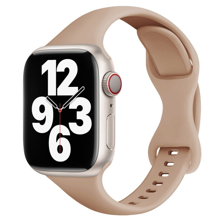 Cinturino per orologio con fibbia a farfalla a vita piccola per Apple Watch Series, 7 45mm / 6&SE&5&4 44mm / 3&2&1 42mm, 7 41mm / 6&SE&5&4 40mm / 3&2&1 38mm