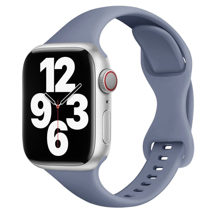 Cinturino per orologio con fibbia a farfalla a vita piccola per Apple Watch Series, 7 45mm / 6&SE&5&4 44mm / 3&2&1 42mm, 7 41mm / 6&SE&5&4 40mm / 3&2&1 38mm