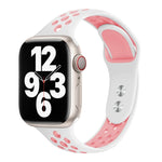 Cinturino per orologio a vita piccola con doppio chiodo per Apple Watch Series, 7 45mm / 6&SE&5&4 44mm / 3&2&1 42mm, 7 41mm / 6&SE&5&4 40mm / 3&2&1 38mm