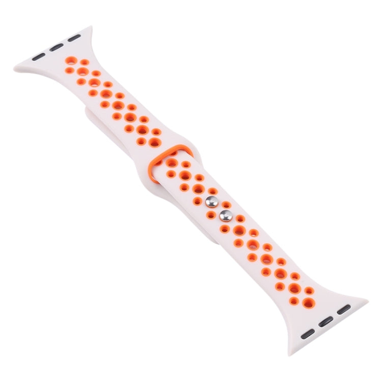 Cinturino per orologio a vita piccola con doppio chiodo per Apple Watch Series, 7 45mm / 6&SE&5&4 44mm / 3&2&1 42mm, 7 41mm / 6&SE&5&4 40mm / 3&2&1 38mm