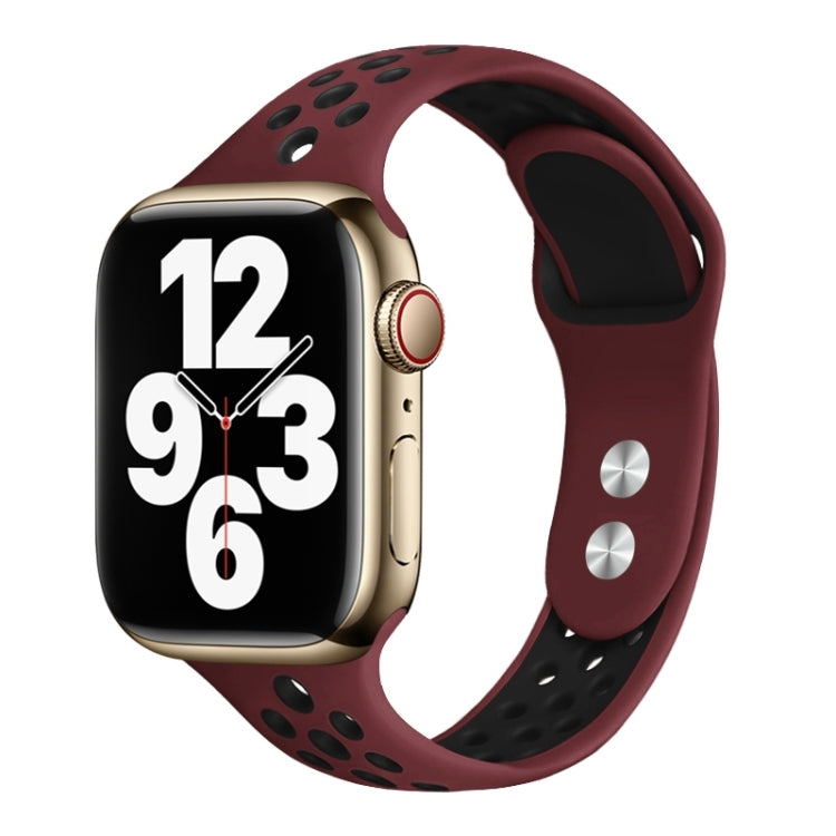 Cinturino per orologio a vita piccola con doppio chiodo per Apple Watch Series, 7 45mm / 6&SE&5&4 44mm / 3&2&1 42mm, 7 41mm / 6&SE&5&4 40mm / 3&2&1 38mm