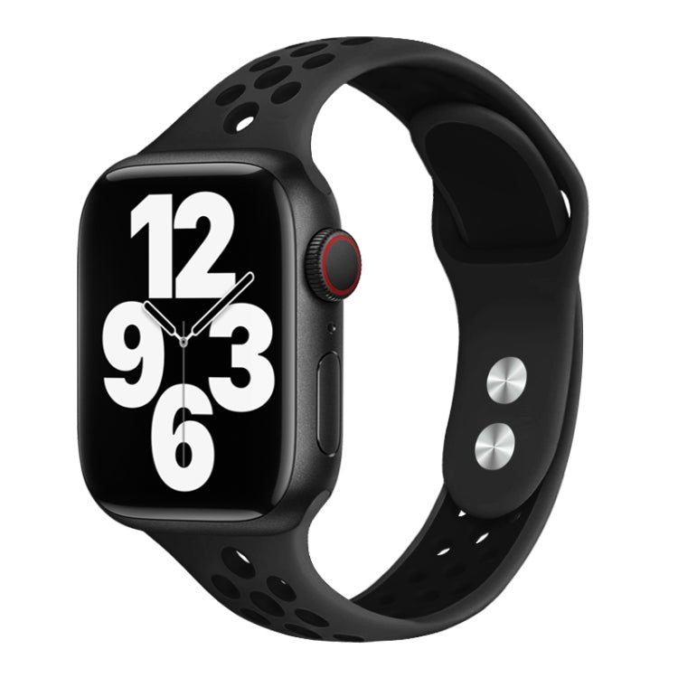 Cinturino per orologio a vita piccola con doppio chiodo per Apple Watch Series, 7 45mm / 6&SE&5&4 44mm / 3&2&1 42mm, 7 41mm / 6&SE&5&4 40mm / 3&2&1 38mm