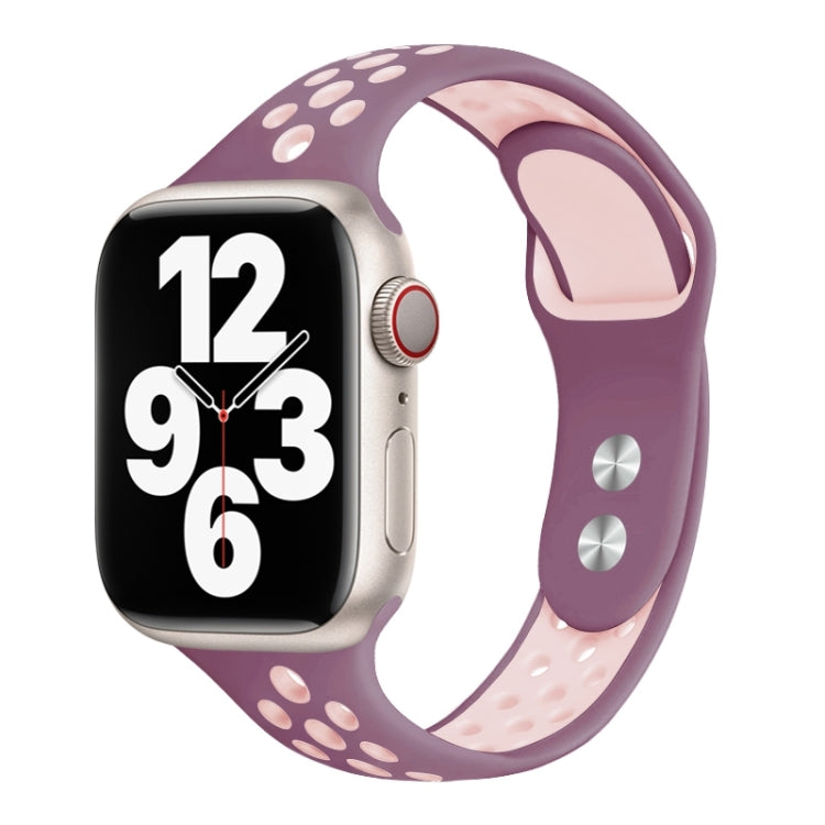 Cinturino per orologio a vita piccola con doppio chiodo per Apple Watch Series, 7 45mm / 6&SE&5&4 44mm / 3&2&1 42mm, 7 41mm / 6&SE&5&4 40mm / 3&2&1 38mm