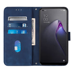 Custodia per cellulare in pelle con flip in rilievo 3D a tracolla, For OPPO Reno8, For OPPO Reno8 Pro, For OPPO Reno8 Pro+, For OnePlus Nord 2T