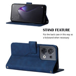 Custodia per cellulare in pelle con flip in rilievo 3D a tracolla, For OPPO Reno8, For OPPO Reno8 Pro, For OPPO Reno8 Pro+, For OnePlus Nord 2T