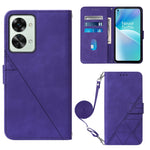 Custodia per cellulare in pelle con flip in rilievo 3D a tracolla, For OPPO Reno8, For OPPO Reno8 Pro, For OPPO Reno8 Pro+, For OnePlus Nord 2T