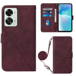 Custodia per cellulare in pelle con flip in rilievo 3D a tracolla, For OPPO Reno8, For OPPO Reno8 Pro, For OPPO Reno8 Pro+, For OnePlus Nord 2T