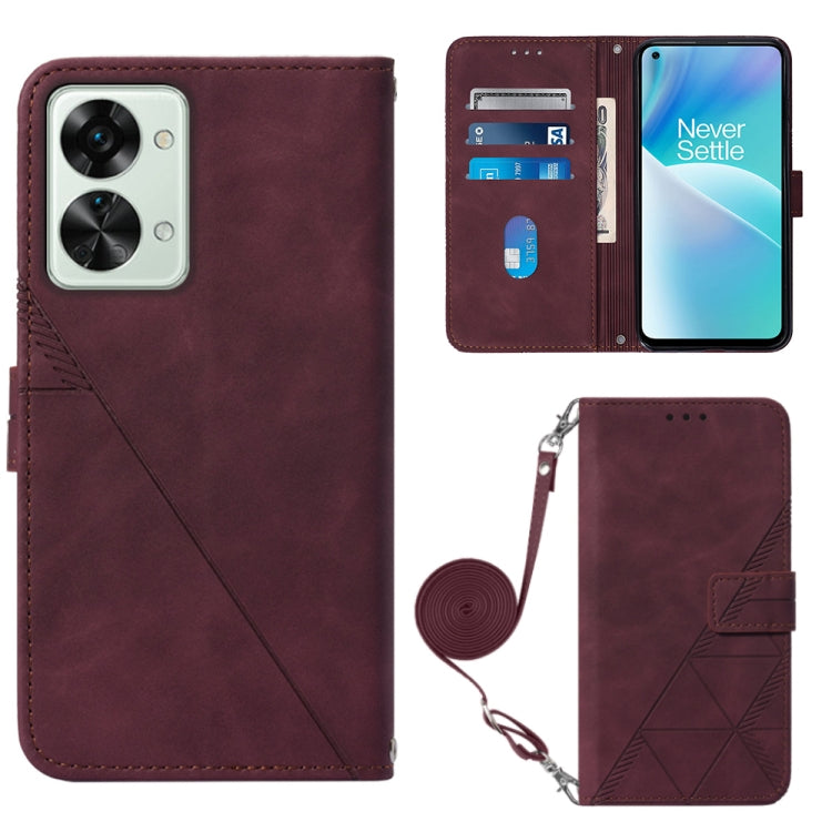 Custodia per cellulare in pelle con flip in rilievo 3D a tracolla, For OPPO Reno8, For OPPO Reno8 Pro, For OPPO Reno8 Pro+, For OnePlus Nord 2T