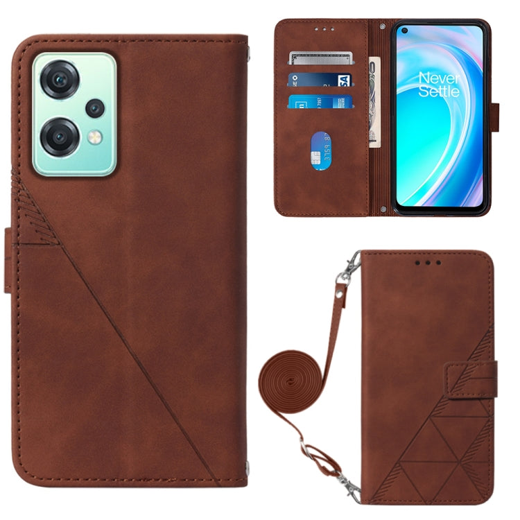 Custodia per cellulare in pelle con flip in rilievo 3D a tracolla, For OnePlus Nord CE 2 Lite 5G, For OnePlus Ace 5G, For Xiaomi 12 Lite, For Motorola Moto G42