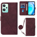 Custodia per cellulare in pelle con flip in rilievo 3D a tracolla, For OnePlus Nord CE 2 Lite 5G, For OnePlus Ace 5G, For Xiaomi 12 Lite, For Motorola Moto G42
