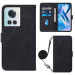 Custodia per cellulare in pelle con flip in rilievo 3D a tracolla, For OnePlus Nord CE 2 Lite 5G, For OnePlus Ace 5G, For Xiaomi 12 Lite, For Motorola Moto G42