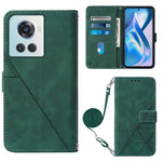 Custodia per cellulare in pelle con flip in rilievo 3D a tracolla, For OnePlus Nord CE 2 Lite 5G, For OnePlus Ace 5G, For Xiaomi 12 Lite, For Motorola Moto G42