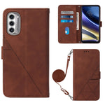 Custodia per cellulare in pelle con flip in rilievo 3D a tracolla, For Xiaomi Redmi Note 11T Pro, For Motorola Moto G52j 5G, For Xiaomi Poco M4 5G, For Motorola Moto E32