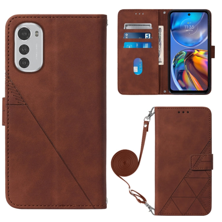 Custodia per cellulare in pelle con flip in rilievo 3D a tracolla, For Xiaomi Redmi Note 11T Pro, For Motorola Moto G52j 5G, For Xiaomi Poco M4 5G, For Motorola Moto E32